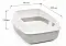 Лоток ALTA для кошек с высокими бортами и сеткой серый #2