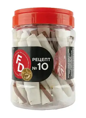 For Dogs лакомство для собак рецепт №10 Мясная косточка с уткой